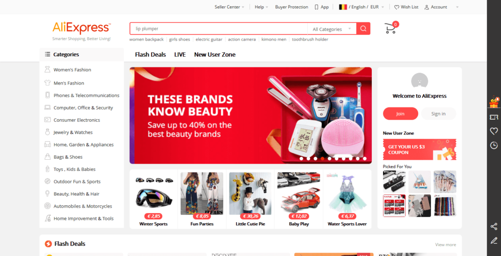 AliExpress, huasourcing, 15 best chinese site